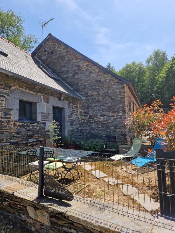 Gite Rustique En Centre Bretagne Laniscat Экстерьер фото